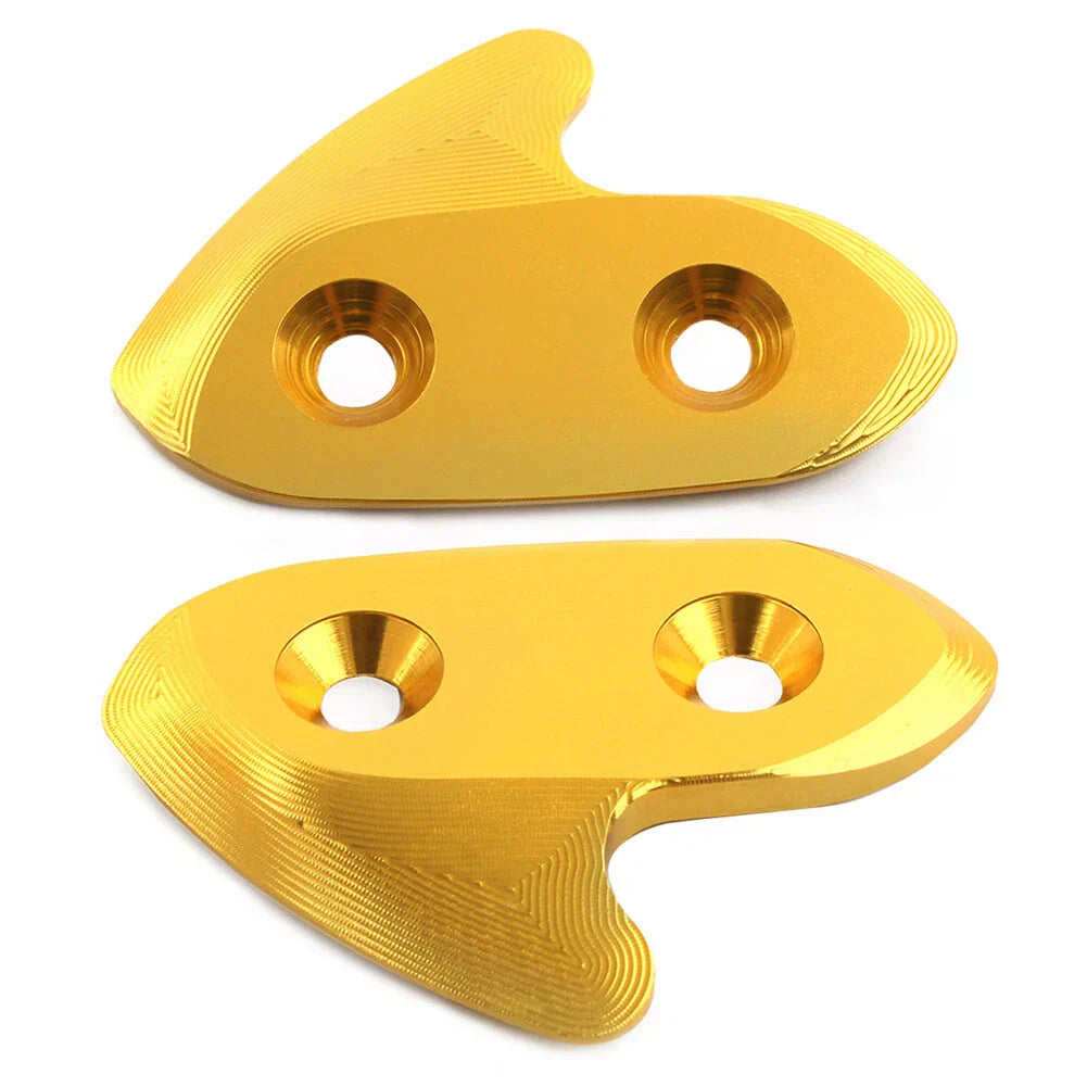 Rearview Mirror Block Off Base Plates for Yamaha R1 YZF-R1 (2015-2019)