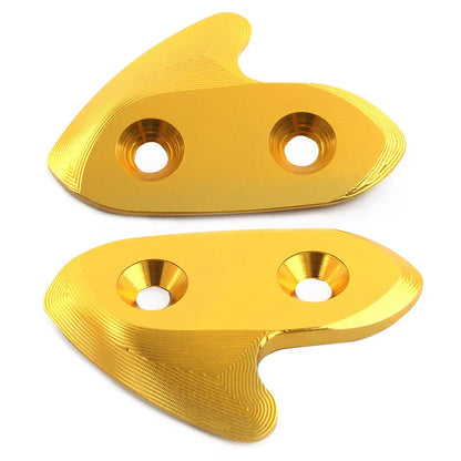 Rearview Mirror Block Off Base Plates for Yamaha R1 YZF-R1 (2015-2019)