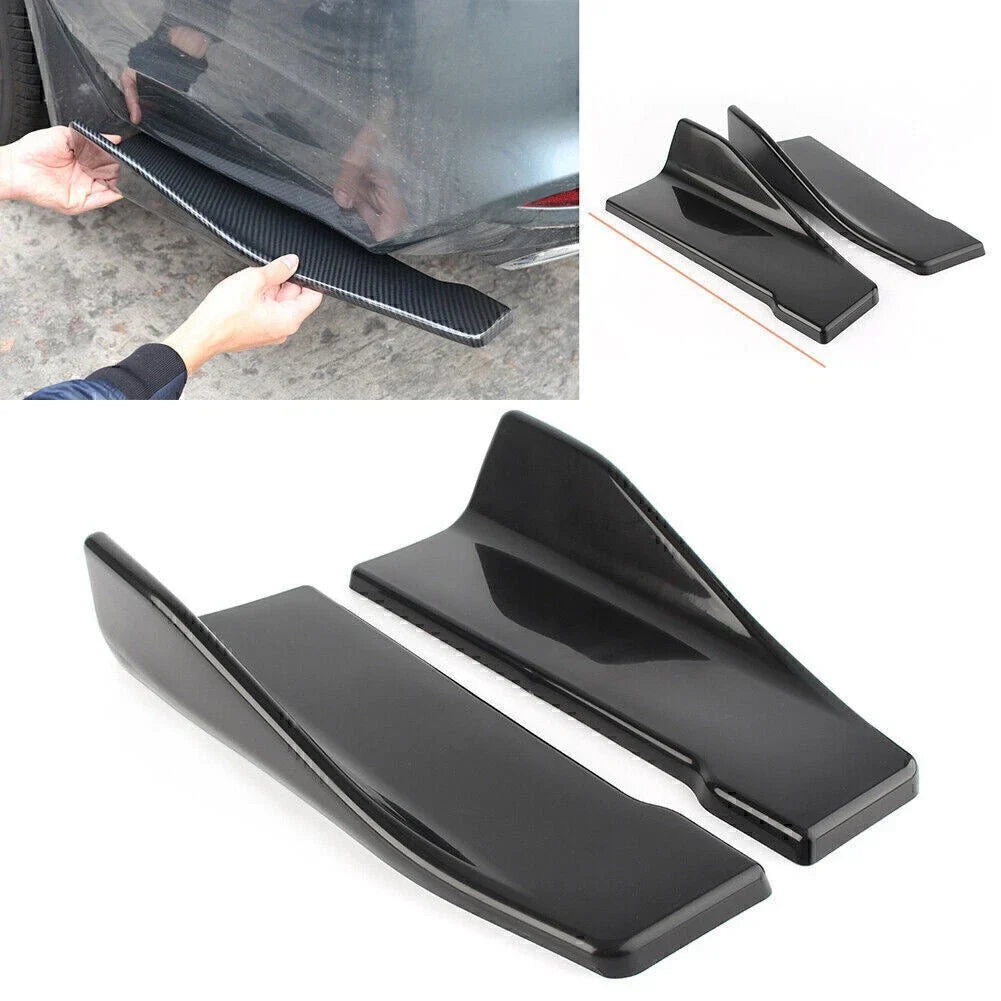 35cm Bumper Spoiler Under Skirt Rocker Wings for Universal Car SUV Auto