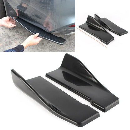 35cm Bumper Spoiler Under Skirt Rocker Wings for Universal Car SUV Auto