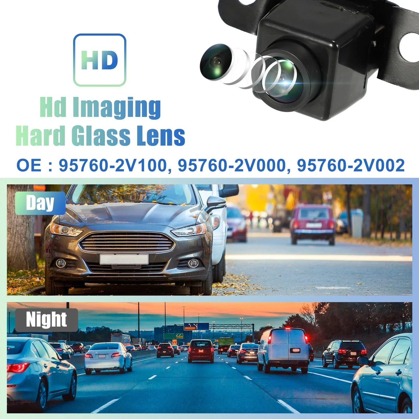 Rear View Back Up Camera for Hyundai Veloster Base (2012-2017)