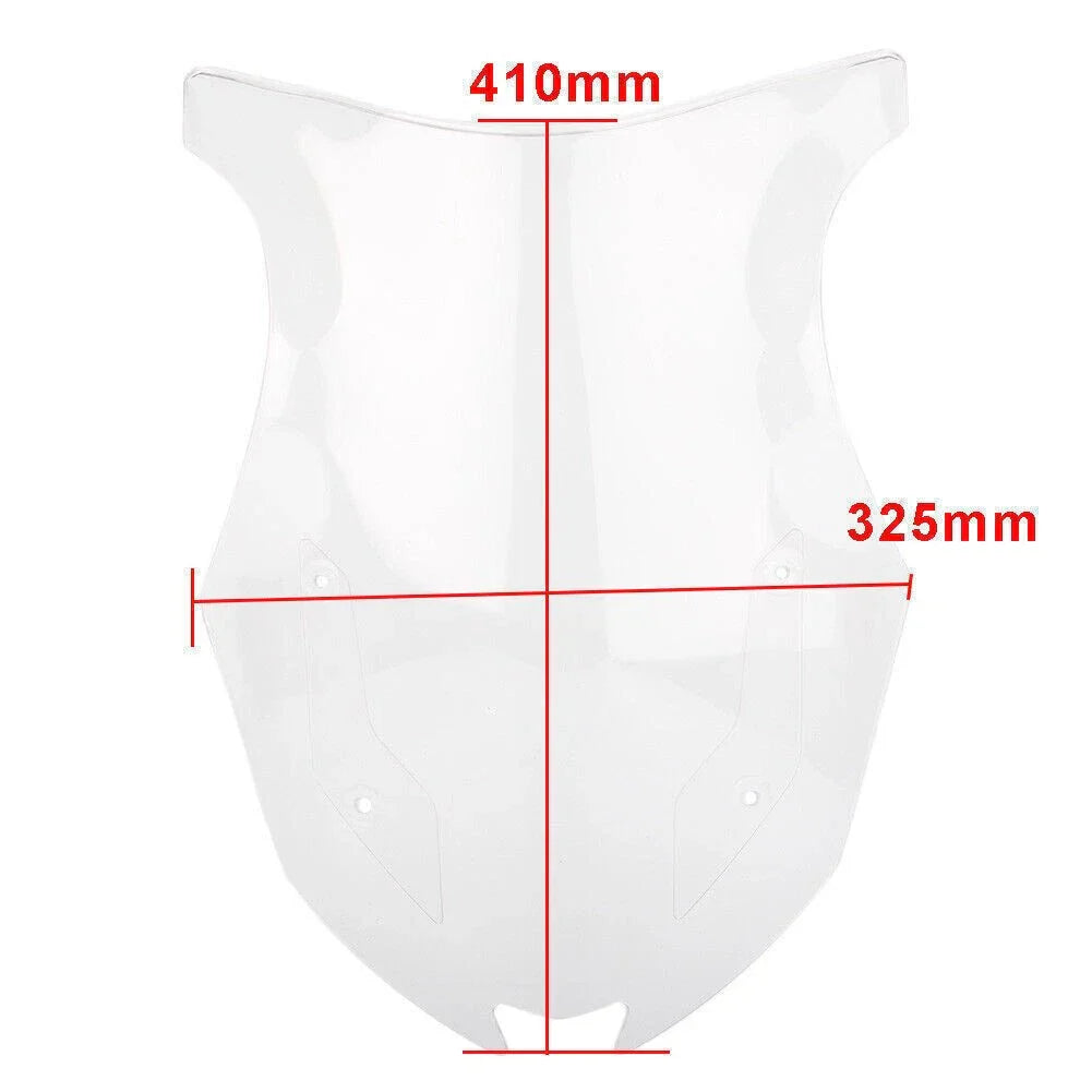 Windshield for Kawasaki Z1000SX 2017-2019 Silver Windproof