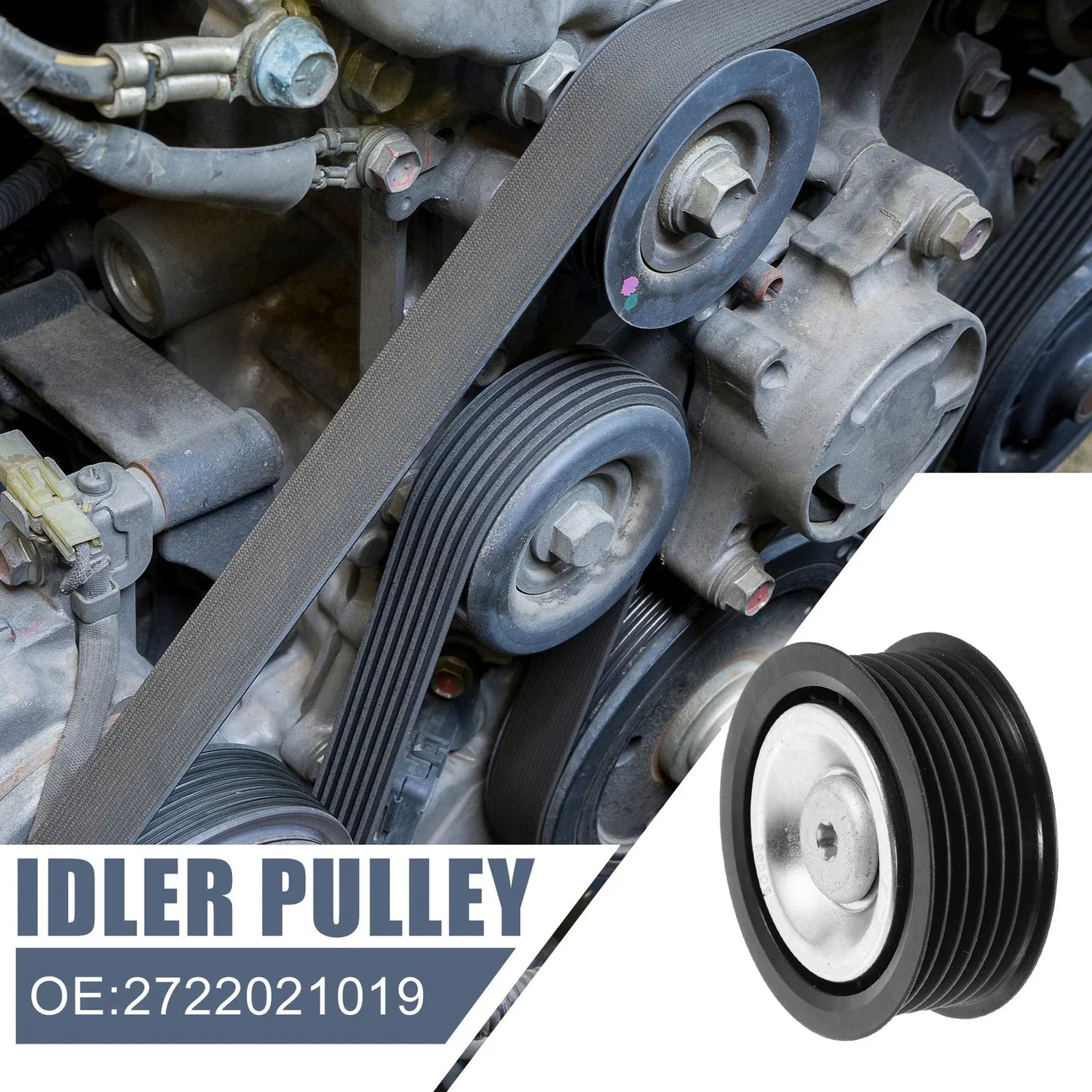 Belt Idler Pulley for Mercedes-Benz C 230 (2006-2007)