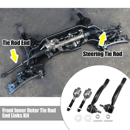Tie Rod End Link Kit for Honda Accord & Acura TSX (2003-2008)