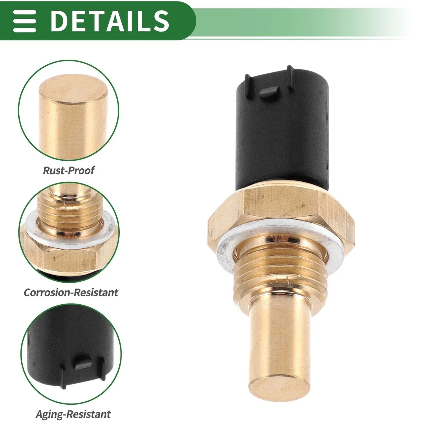 Engine Coolant Temperature Sensor A0005426218 for MERCEDES-BENZ C-CLASS (1994-2000)
