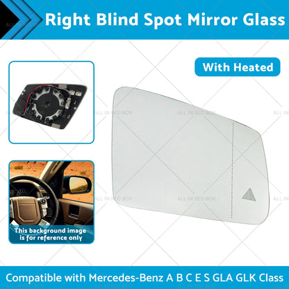 Blind Spot Mirror Glass for Mercedes-Benz GLA GLK Class (W204)