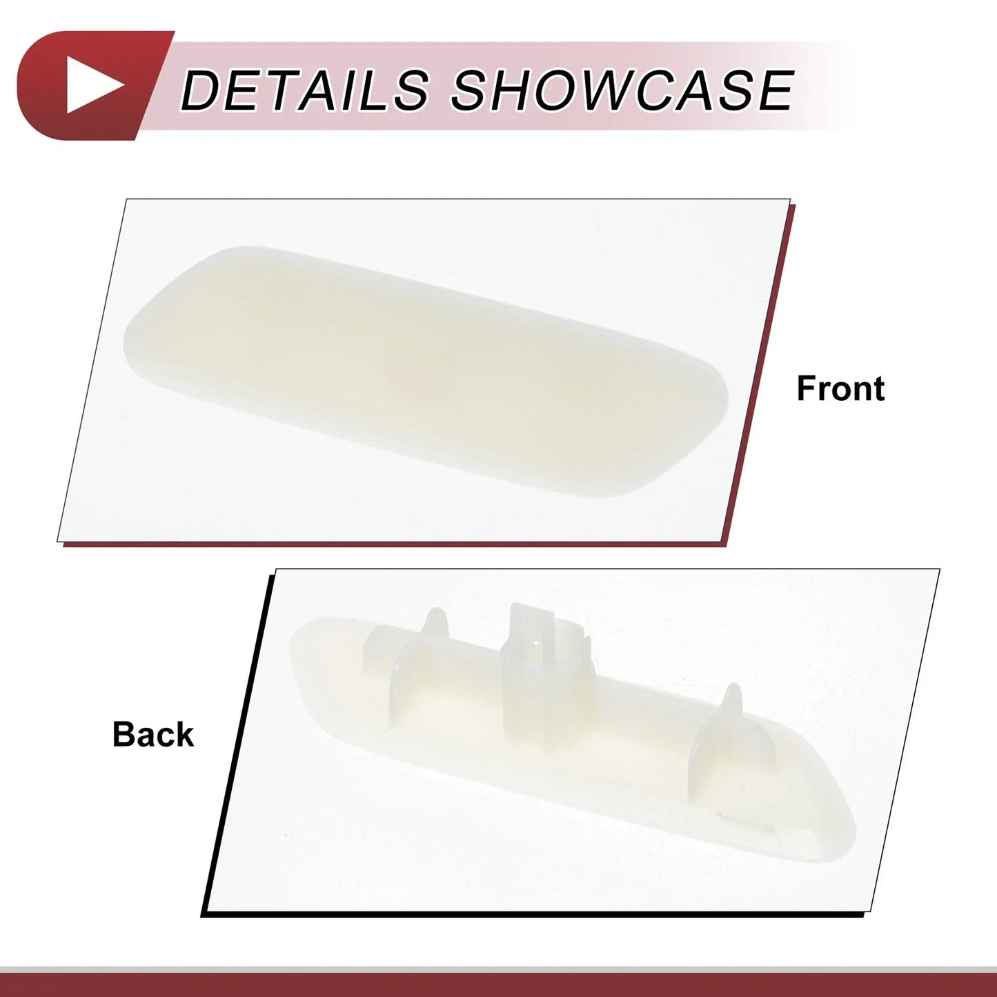 Front Left Washer Nozzle Cover for Lexus RX350 (2016-2019) - Unpainted 1 x Cap