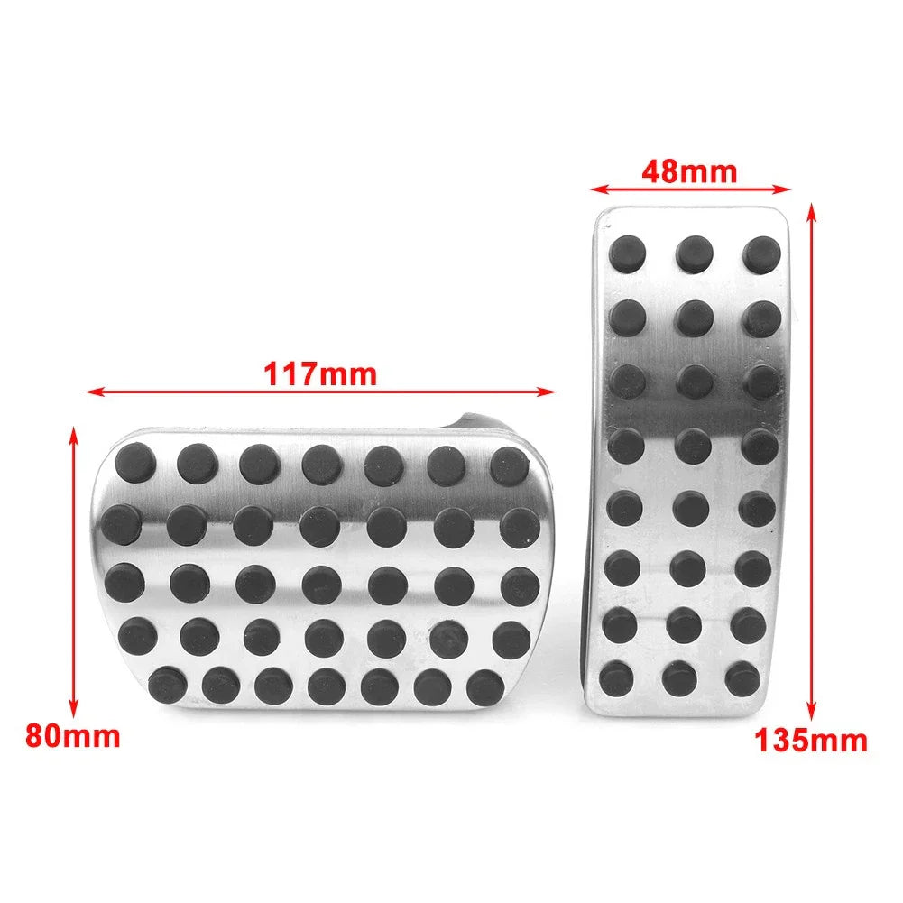 Sport Brake Gas Pedal Cover Pad for Mercedes-Benz A B M GLA GLE GLS (2013-2023)