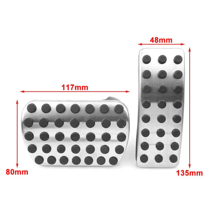 Sport Brake Gas Pedal Cover Pad for Mercedes-Benz A B M GLA GLE GLS (2013-2023)