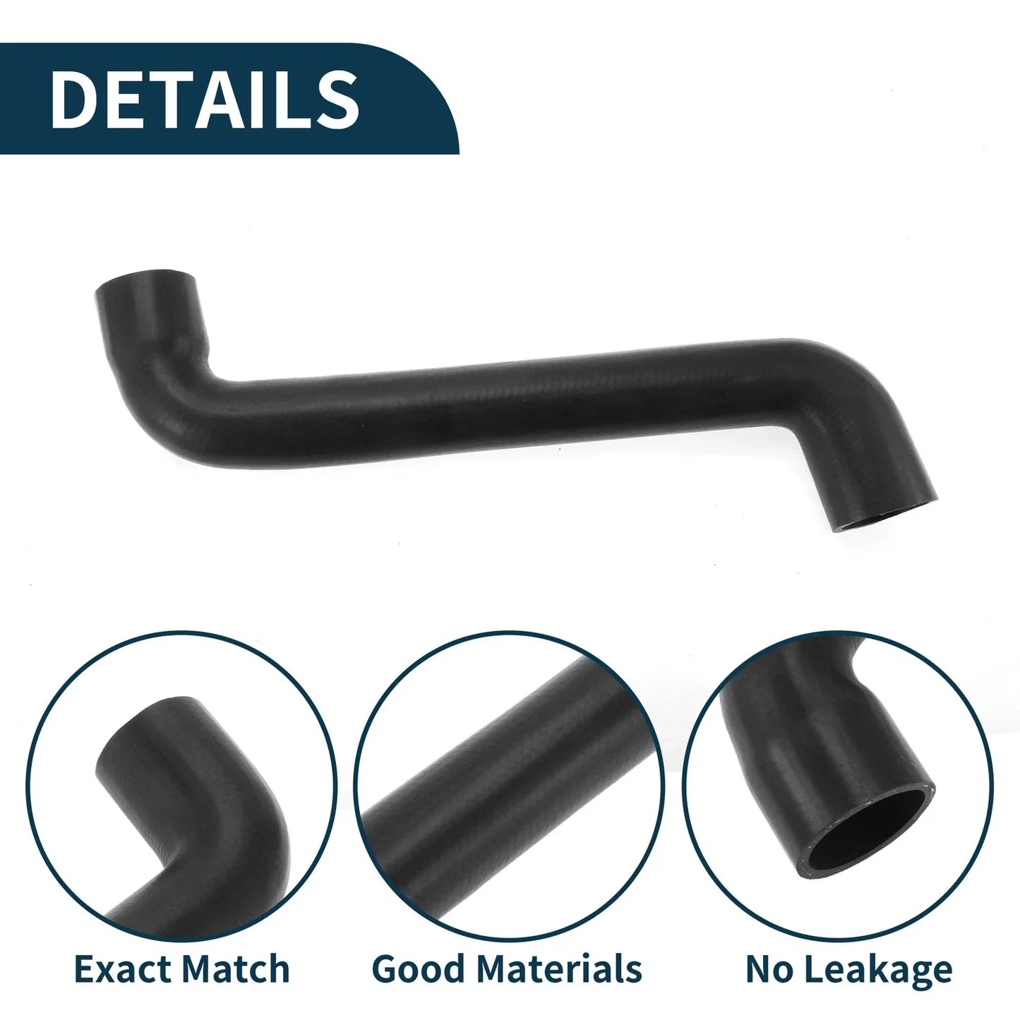 Radiator Hose for Mercedes-Benz Vito W639 2.2D (2003-2014) Rubber