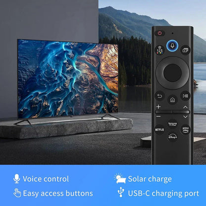Solar Rechargeable Remote for Samsung TV (BN59-01385A, BN59-01385B)