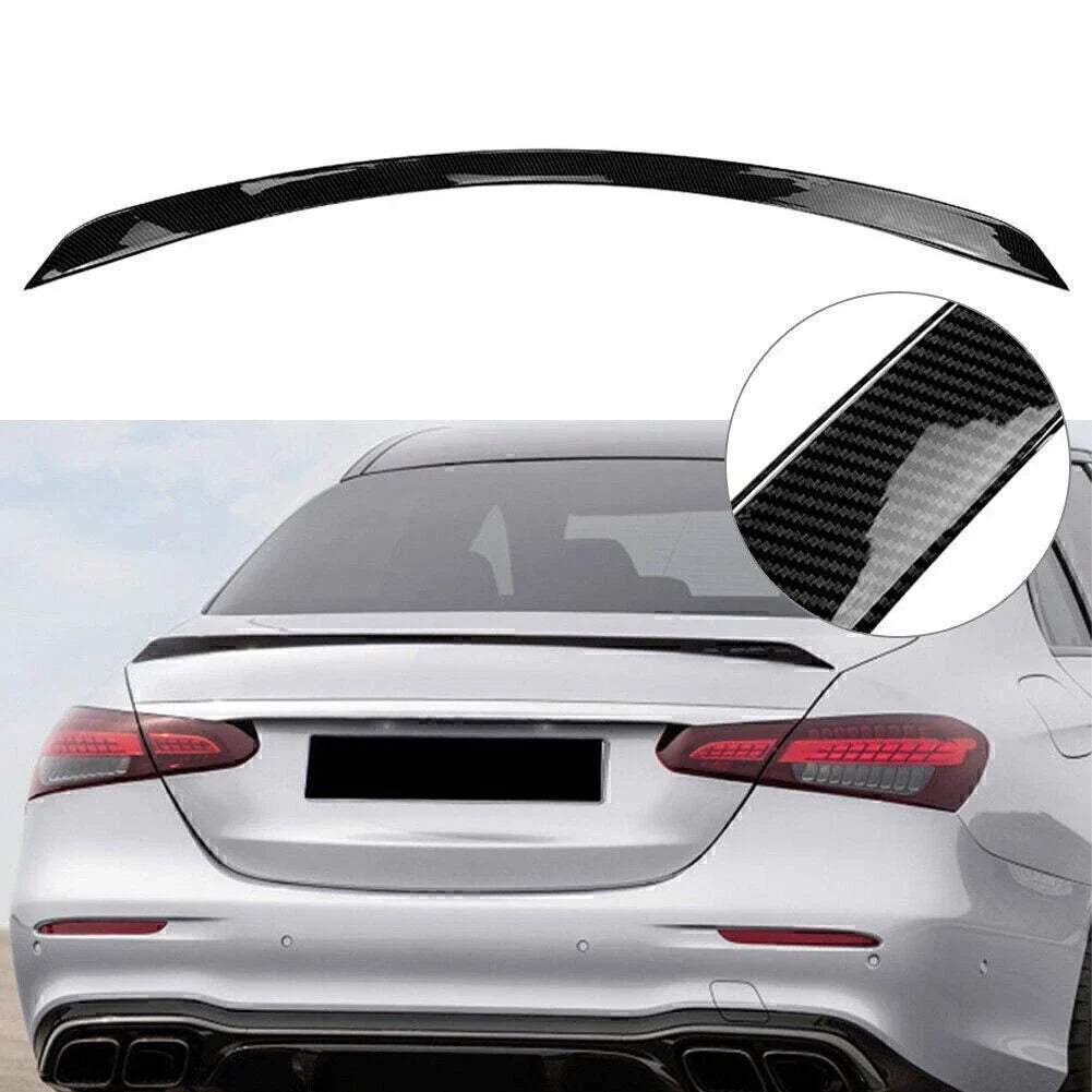 Carbon Fiber Rear Window Roof Spoiler for Benz W213 E260 E300 E63S (16-21)