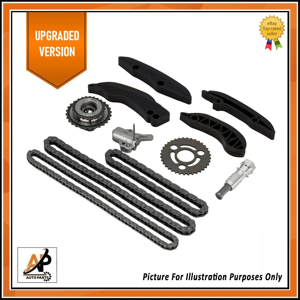 Engine Timing Chain Kit for BMW X3 X4 X5 X6 N57 (2011–2018)