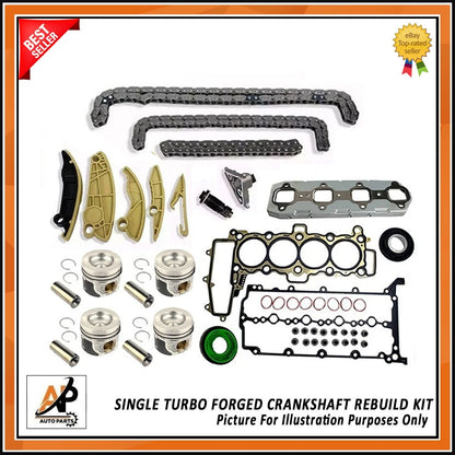 Forged Crankshaft Rebuild Kit Replacement for Land Rover Jaguar 204DTD (2000–2019)