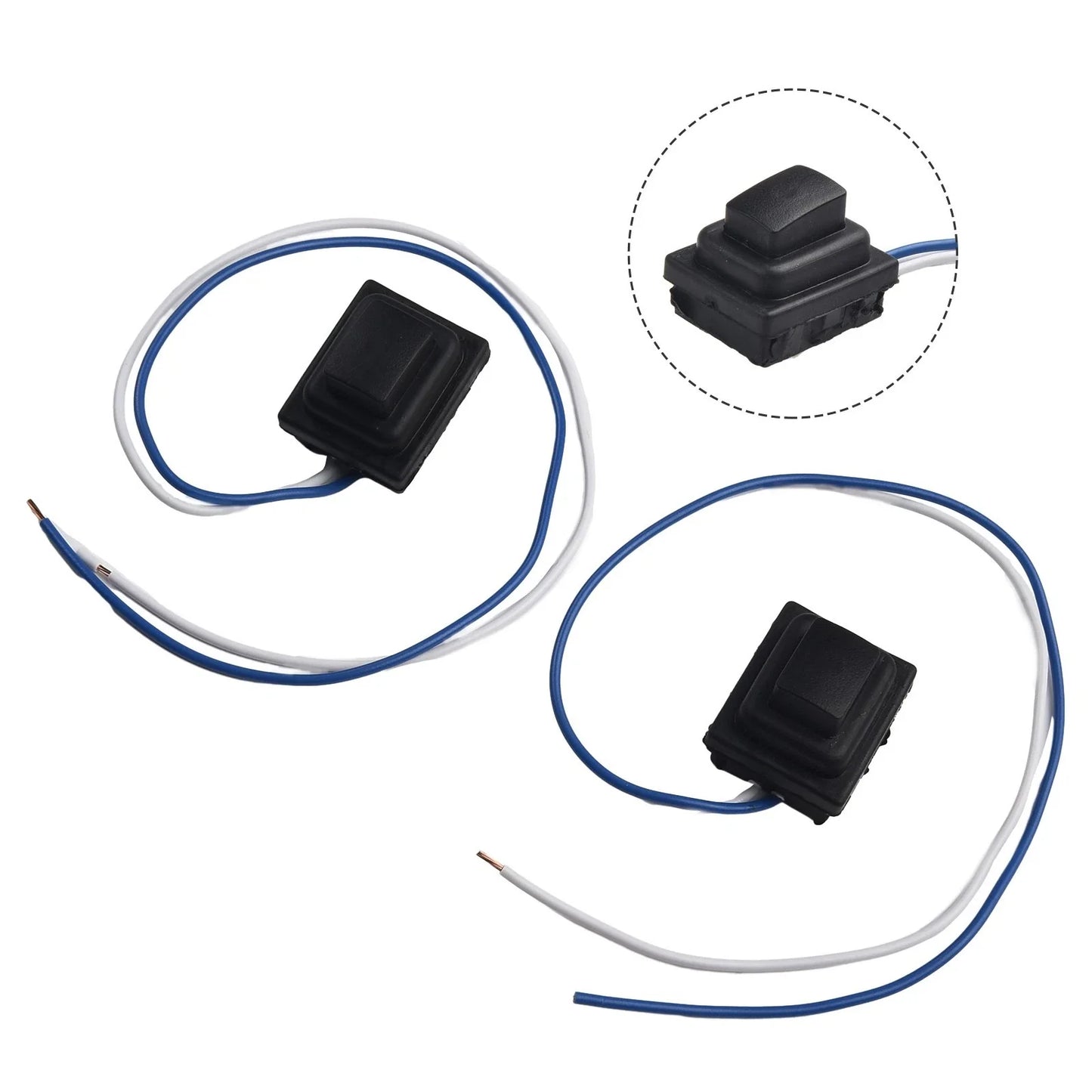 Button Switch Front Door Handle for Hyundai Tucson (2016–2020)