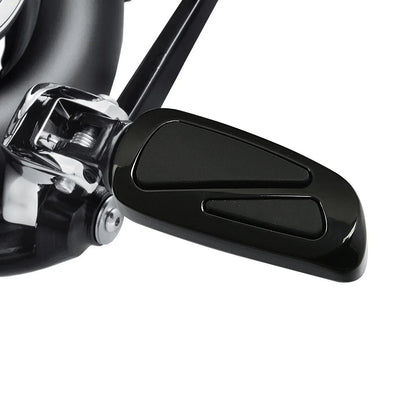 Black Front Driver Footpeg for Harley Softail Sport Glide (2018-2025)