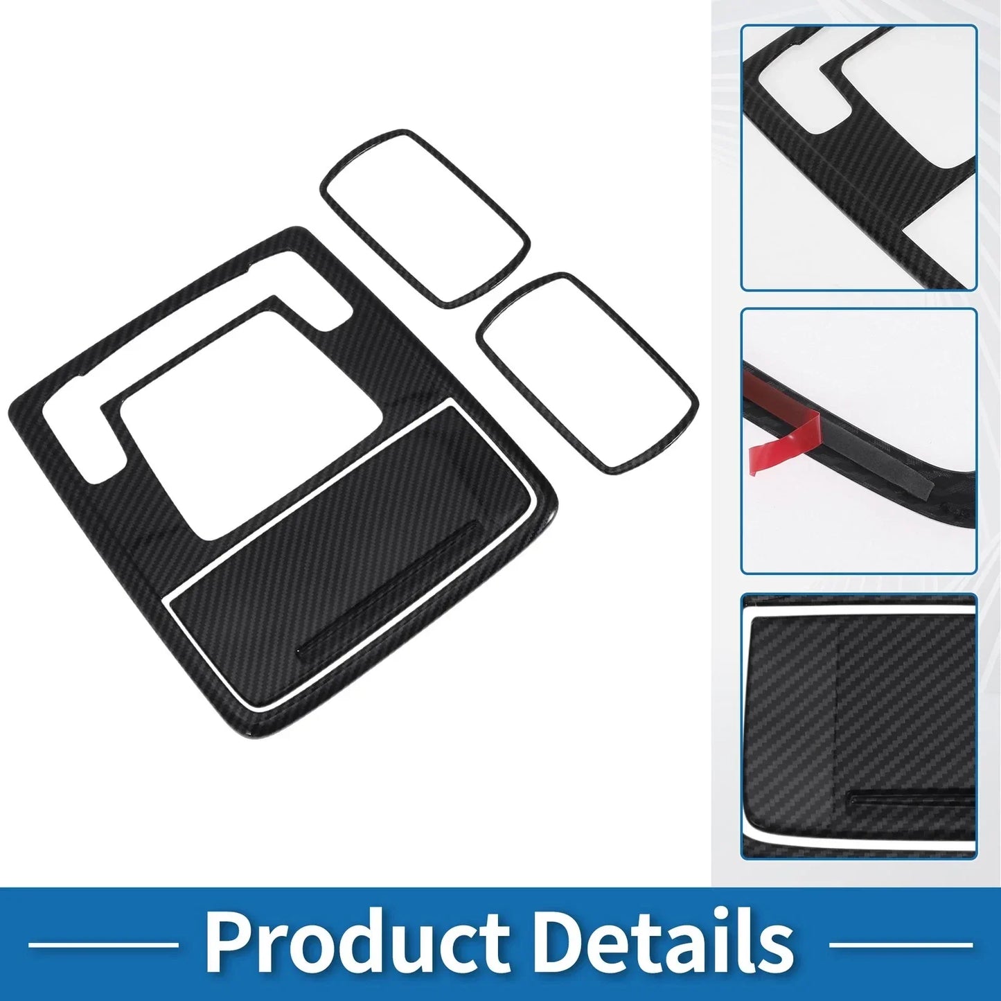 Light Trim Bezel for Honda Stepwgn 2023 Front Row & Rear Row Lamp Covers