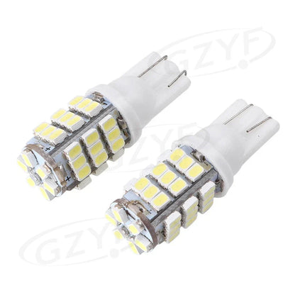 White 12V T10 168 Xenon LED Backup Reverse Lights for Car (6000K)
