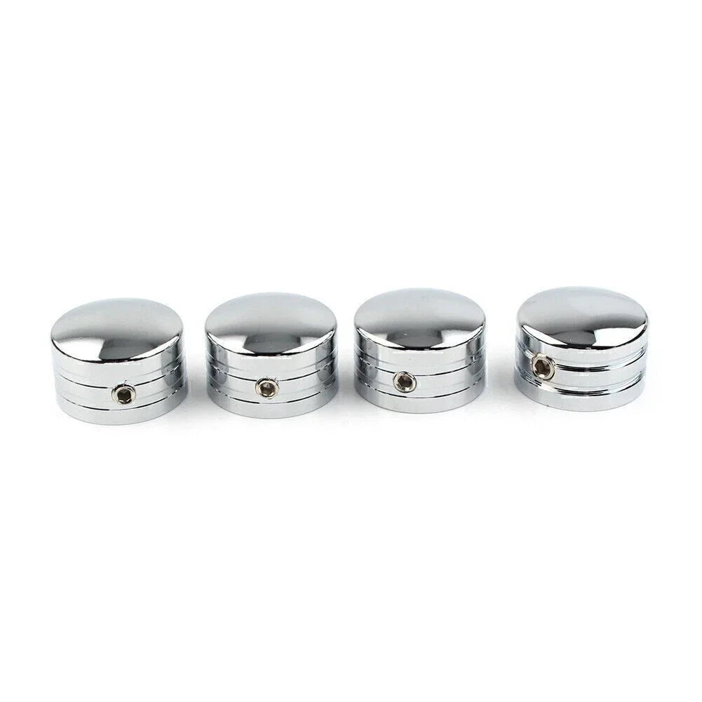 4 x Spark Plug Head Bolt Cap Covers for Harley Twin Cam Models (1999-2017)