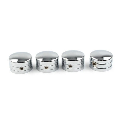 4 x Spark Plug Head Bolt Cap Covers for Harley Twin Cam Models (1999-2017)