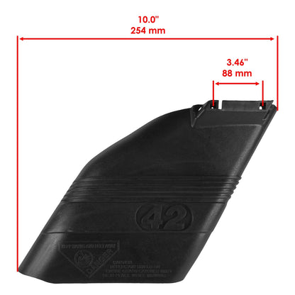 42 In Deflector Shield Replacement with Mounting Hardware for Husqvarna YTH2242 (2011–2018)