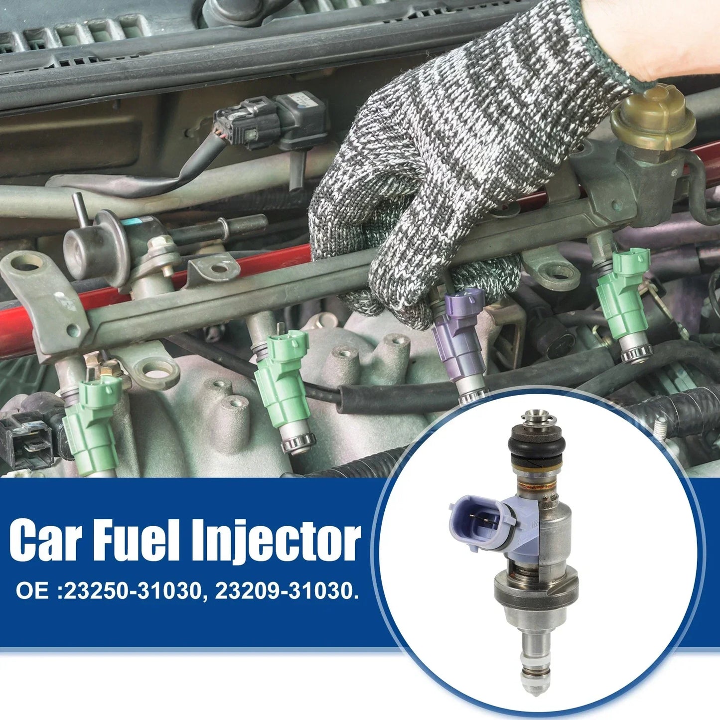 6 x Fuel Injector Nozzles for Lexus GS350 (2007-2015)