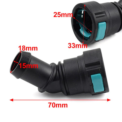 Upper Radiator Coolant Hose Connector for Audi, VW, Seat, Skoda