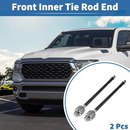 2 x Front Inner Tie Rod End Links for Dodge Ram 1500 (2006-2012)