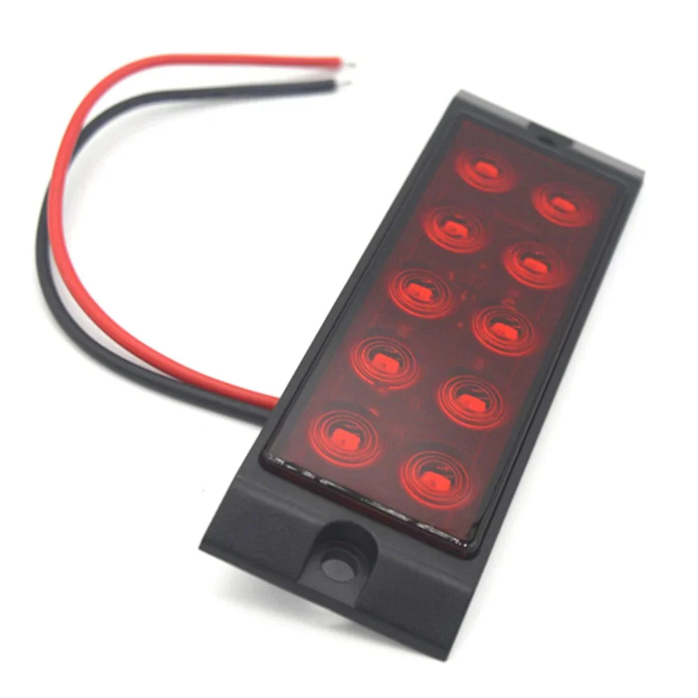 10 x LED Side Marker Lamps for Car Bus Truck Trailer Lorry Tractor Motorhome