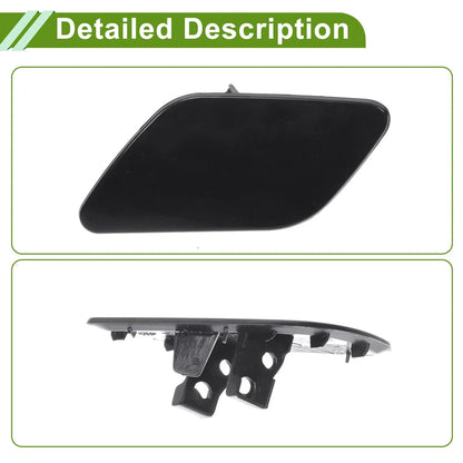 Washer Nozzle Cover Cap for Porsche Cayenne 92A (2011-2018) Unpainted