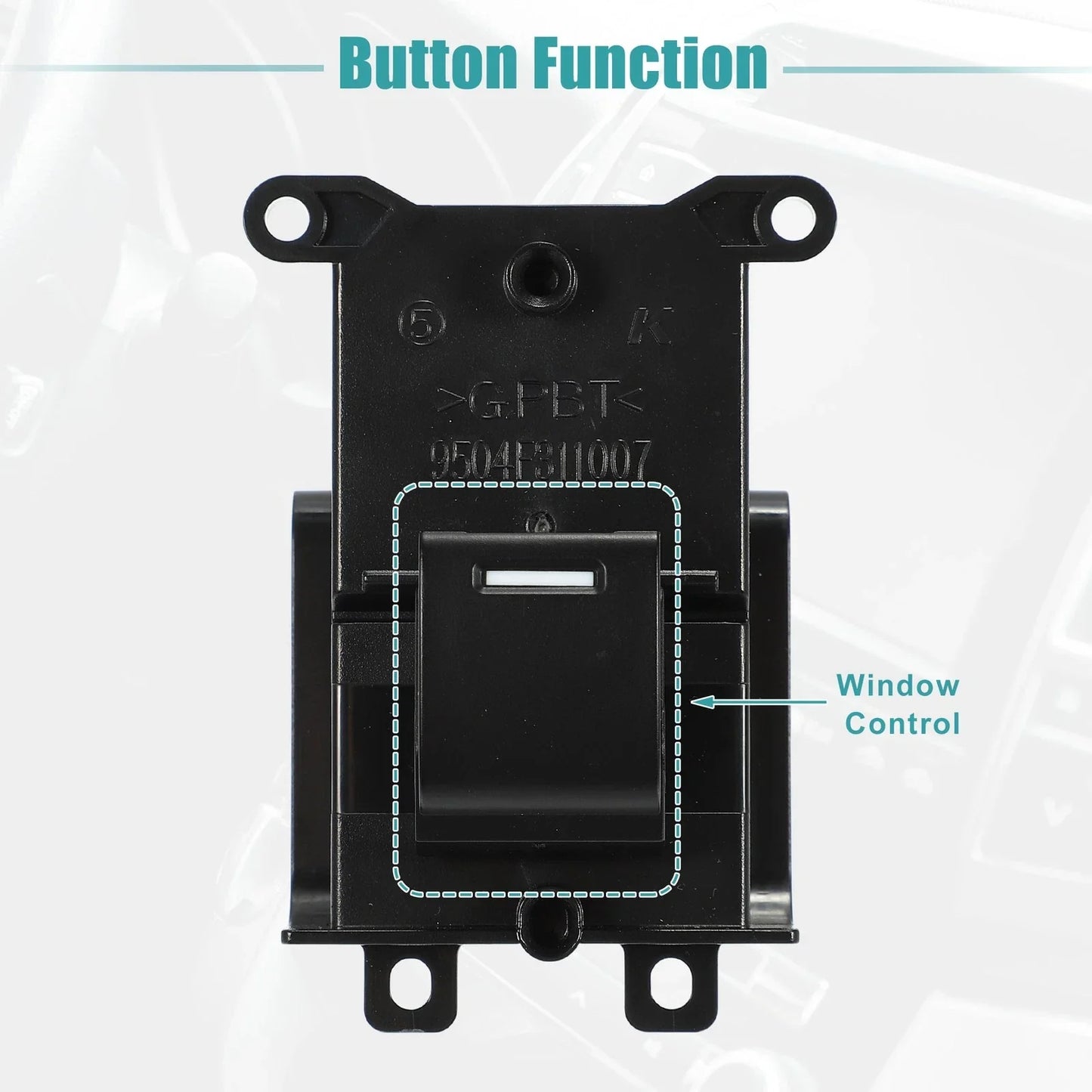 Power Window Switch for Honda CR-V 2.4L (2007-2009)
