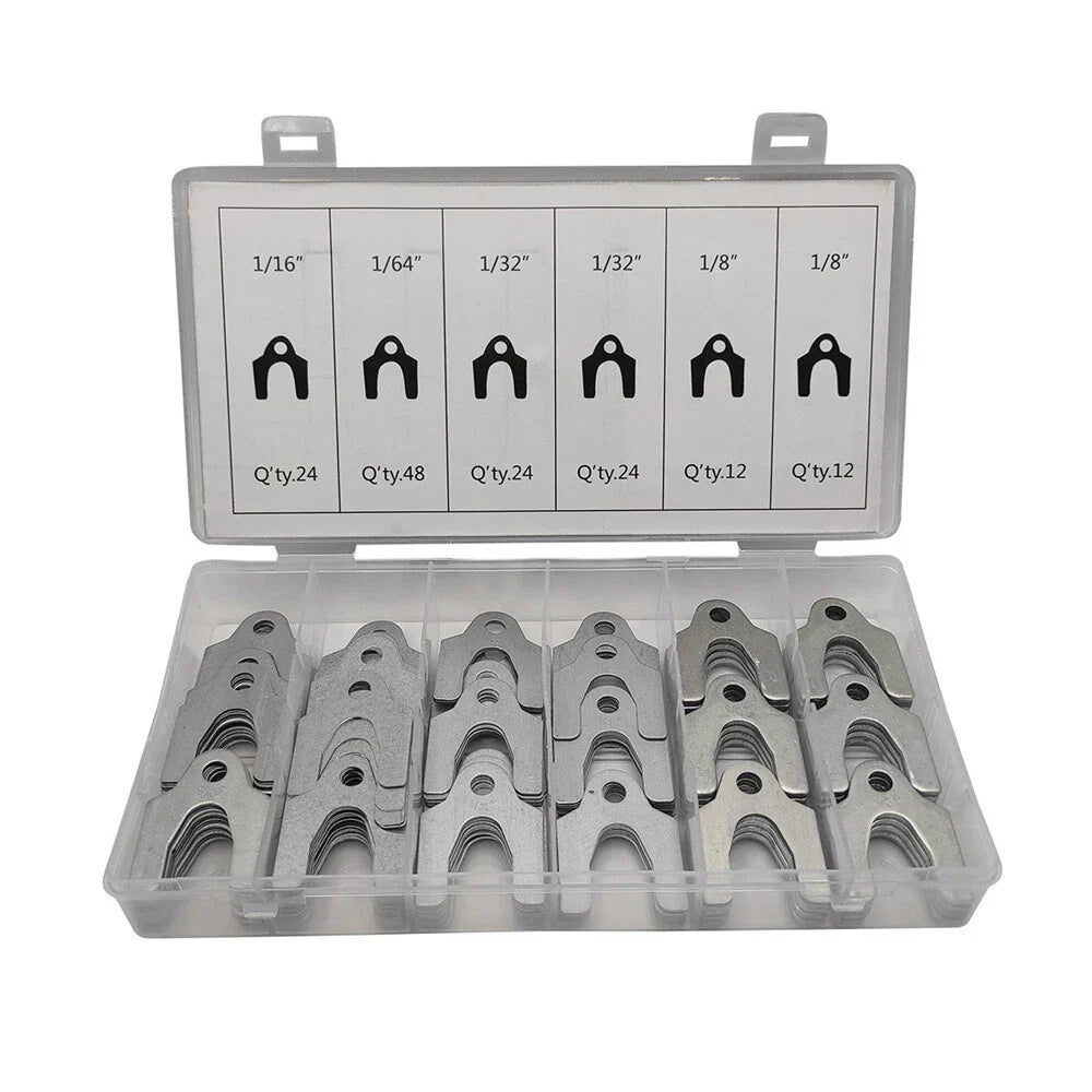144pcs Car Alignment Shims for Adjusting Camber Caster Toe - Universal
