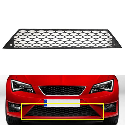 Matte Black Front Lower Bumper Grille for Seat Leon FR (2013-2017)