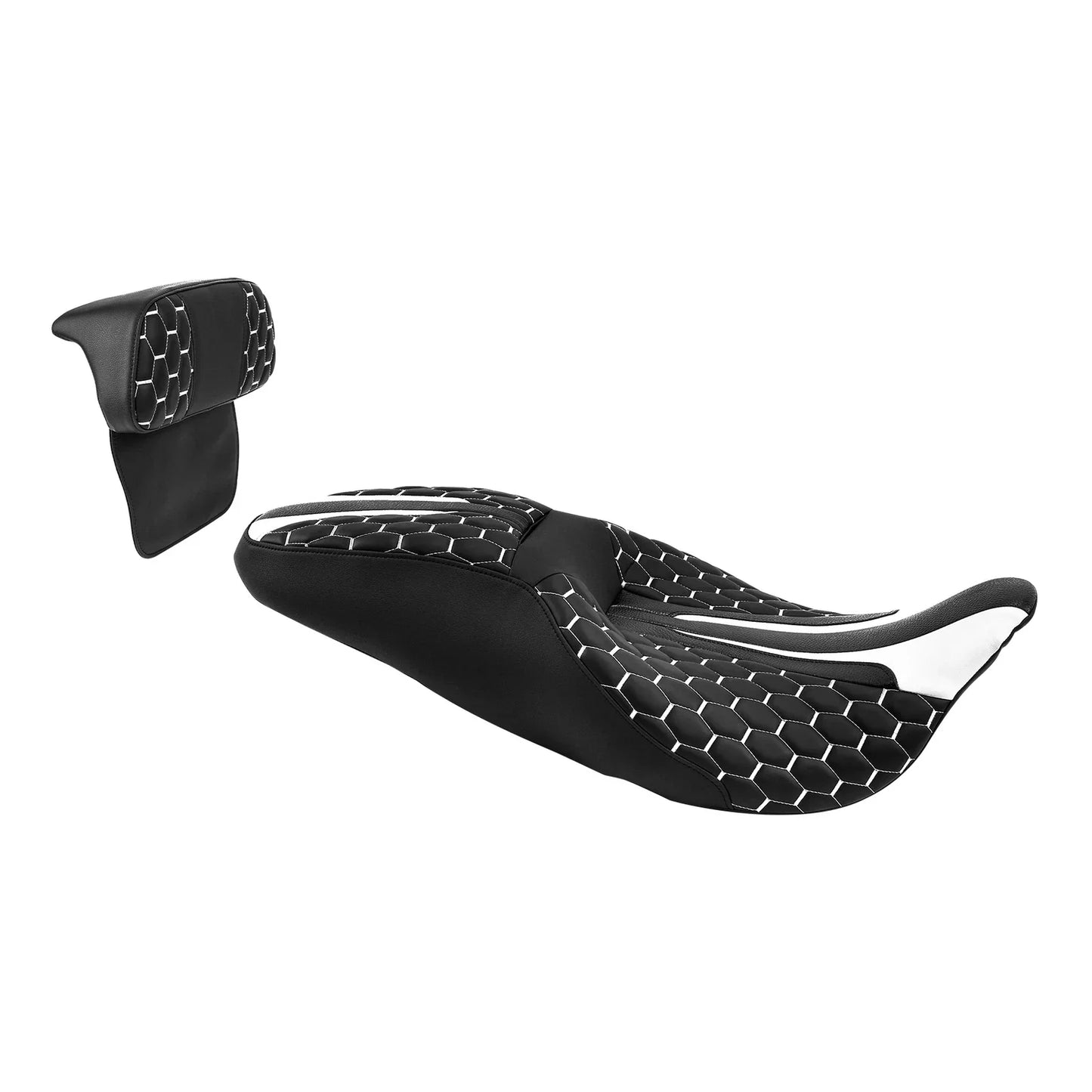 Seat Backrest Pad for Harley Touring Road King Glide (2014 - 2023)