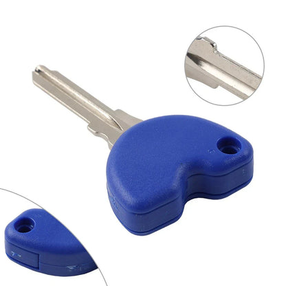 Uncut Blade Blank Key for Vespa Piaggio 3VTE Fly 125 200 GTS 250 300 (2005-2023)