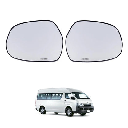 Side Mirror Glass Lens Rear View Pair Fits Toyota Hiace Commuter KDH 2005-18 D05