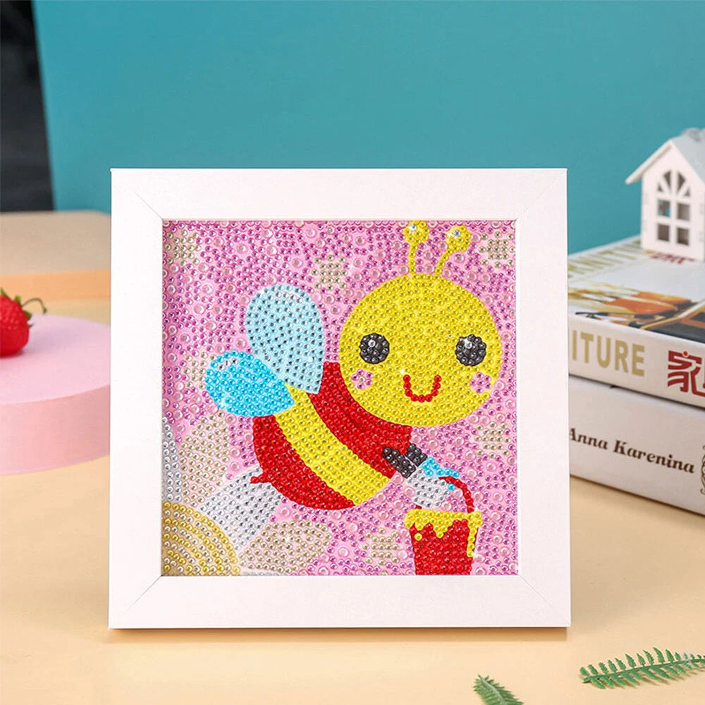 5D Cartoon Easy Diamond Painting Kit for Kids Fun