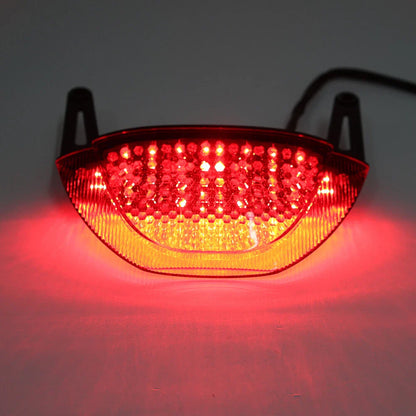 Red Rear Integrated Brake Turn Signal Taillight Lamp for Honda CBR600RR (07-12)