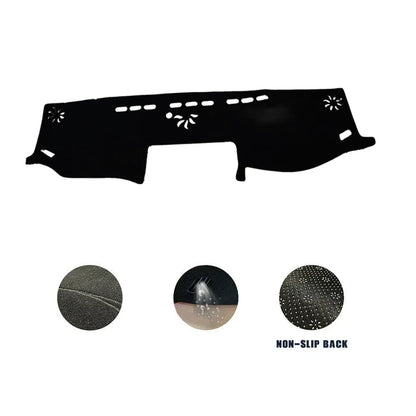 Non-Slip Dash Mat for Lexus LX570 LX450d SUV (2016-2021) Black