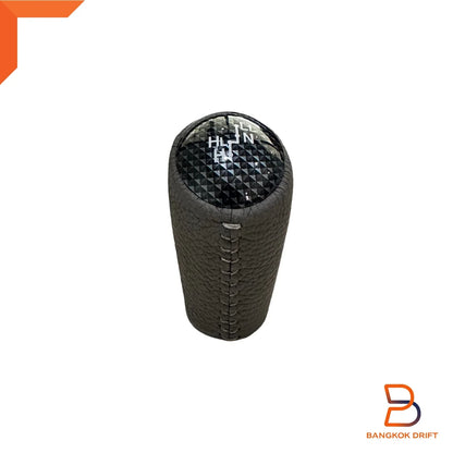 Carbon Fiber Leather Shift Knob for Toyota Hilux Ute Vigo Champ 2005-2014