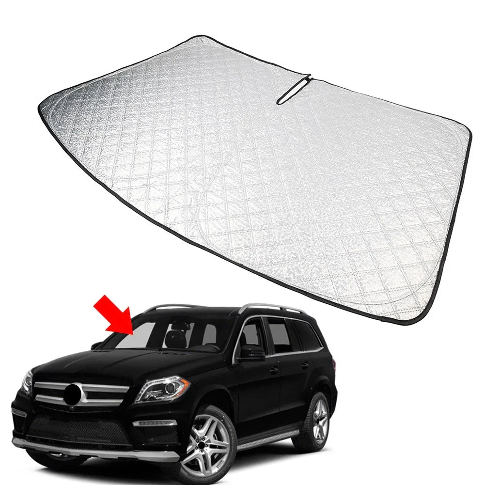 Foldable Windshield Sun Shade Visor for Mercedes Benz GL-Class (2013-2019)