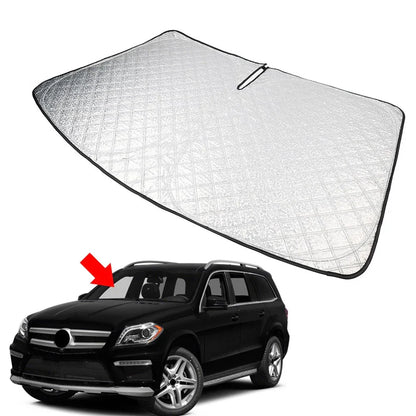 Foldable Windshield Sun Shade Visor for Mercedes Benz GL-Class (2013-2019)