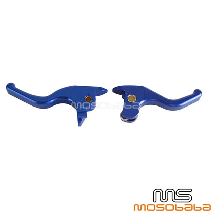 Finger Brake Clutch Levers for Harley Touring Road King Road Glide (14-16)
