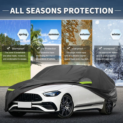 Waterproof 210D-PU Car Cover for Mercedes-Benz C-Klasse W206 Estate (2014-2023)