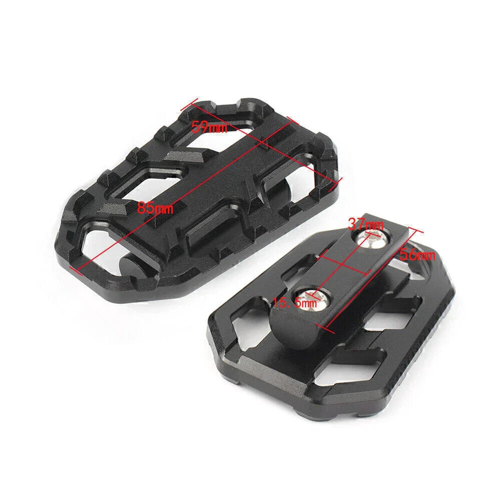 CNC Titanium Front GP Foot Pegs for BMW R1200GS S1000XR R nine T (2013-2023)