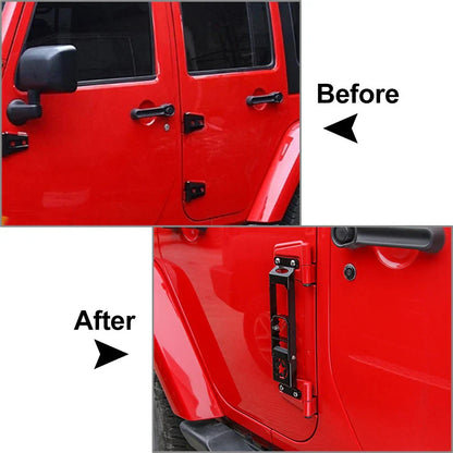 Foot Pegs for Jeep Wrangler JK 2007-2017 & JL 2018-2022