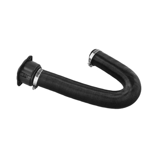 Air Vent Outlet Heater Duct / 4 Holes 42mm / Aluminum Foil Plastic Black