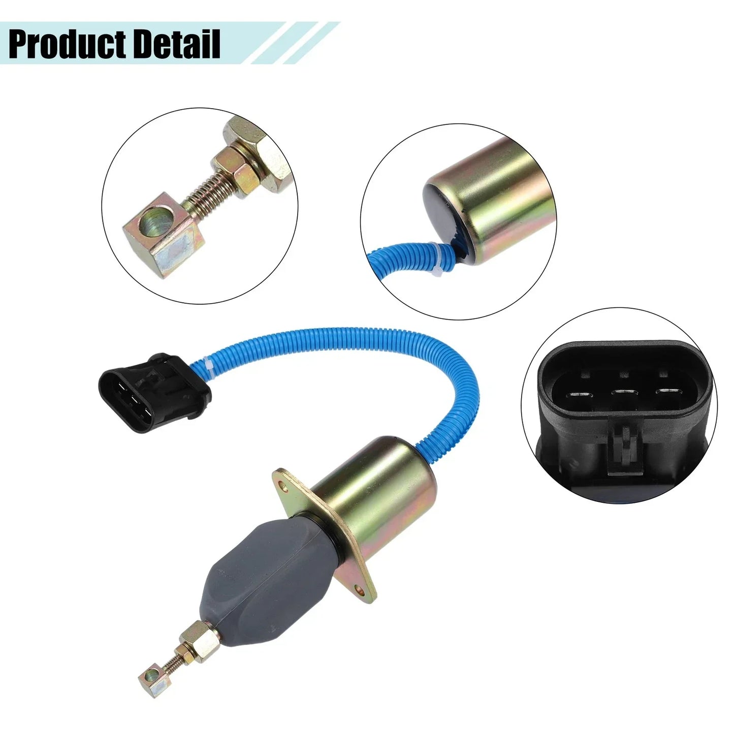 Fuel Shut Off Solenoid Valve for Dodge Ram 2500 5.9L (1994-1998)