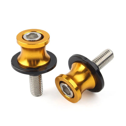 8MM Swingarm Spools Slider Stand Screws for KAWASAKI ZX6R (2012-2021) Gold
