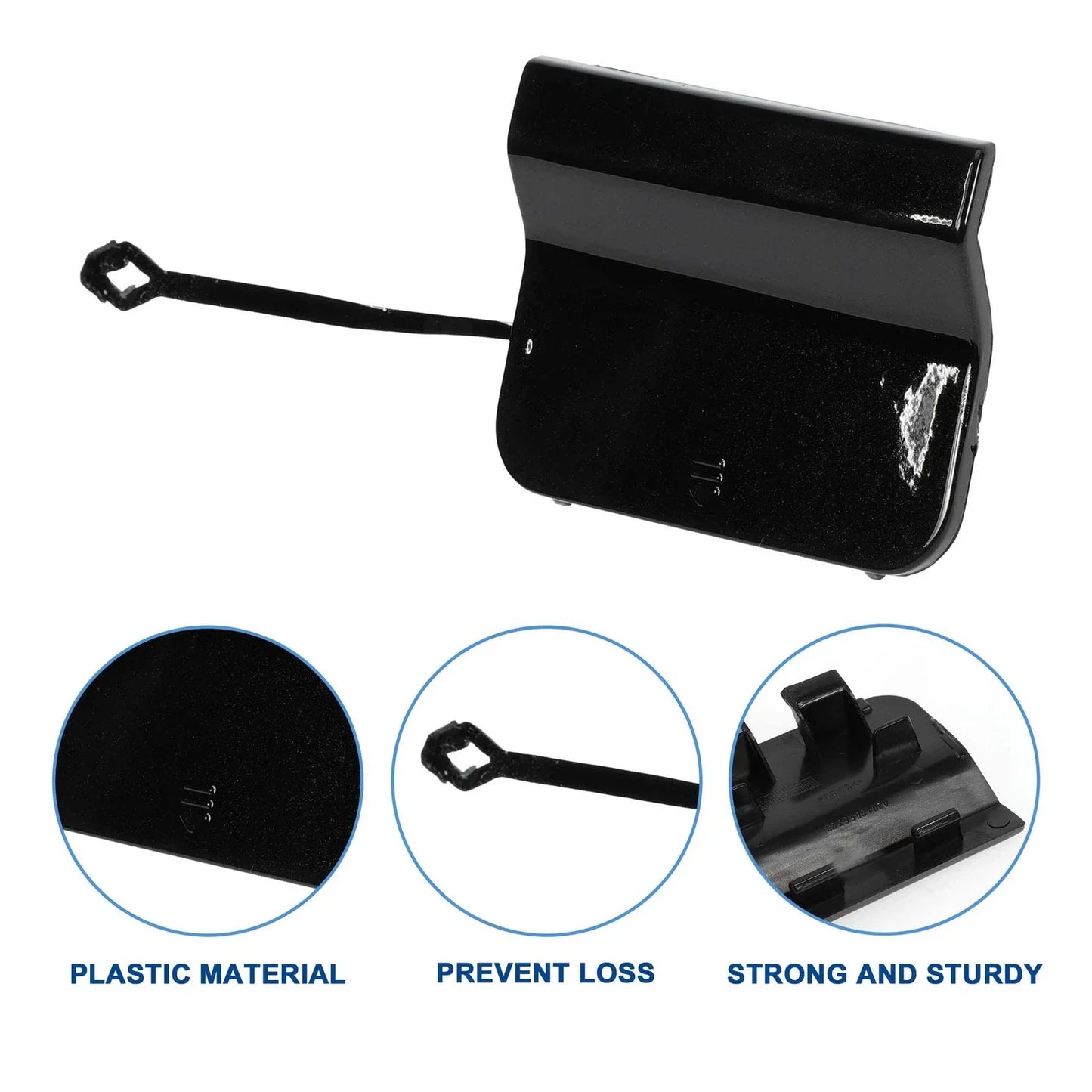 Rear Tow Hook Cover for Mercedes-Benz C-Class W204 AMG (2012-2015)